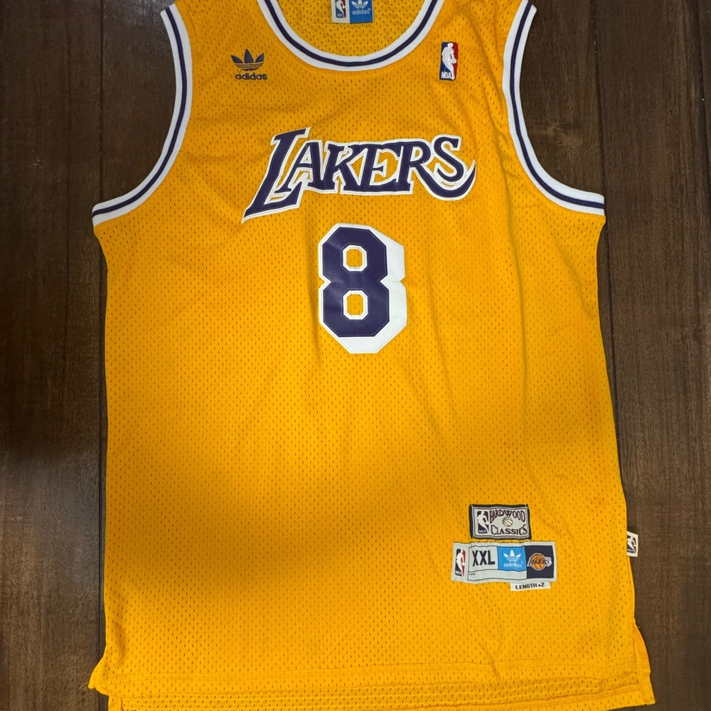 Adidas Lakers Yellow Jersey XXL